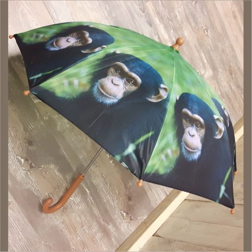 Kinderparaplu aap Chimpansee van Esschert design 2