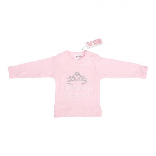 T-shirt baby Dancing Queen roze
