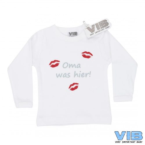 T-shirt baby VIB Oma was hier