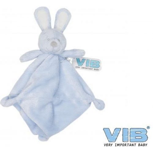 Knuffeldoekje Pluche Konijn blauw van Very Important Baby