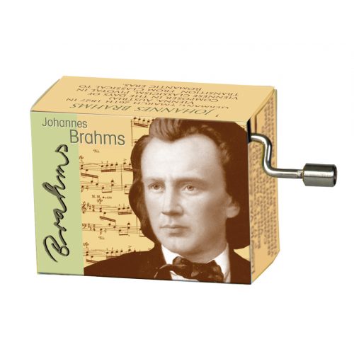 Muziekdoosje componisten Brahms melodie Lullaby