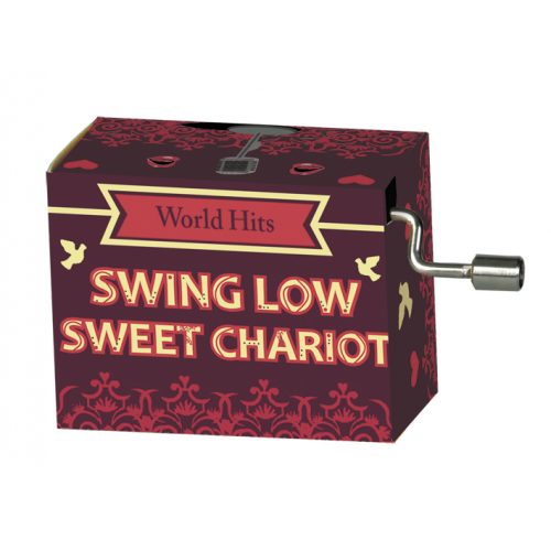 Muziekdoosje wereldhits met melodie van Swing low sweet Chariot