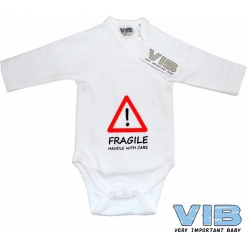 VIb baby romper Fragile Handle with care
