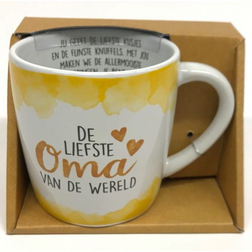 Mok De liefste oma van de wereld