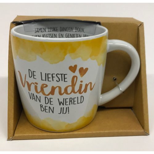 Mok De liefste vriendin van de wereld ben jij