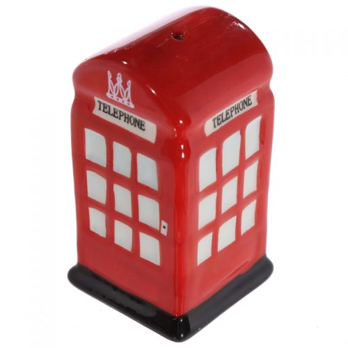 Peper en zoutstel Londen brievenbus en telefooncel rood