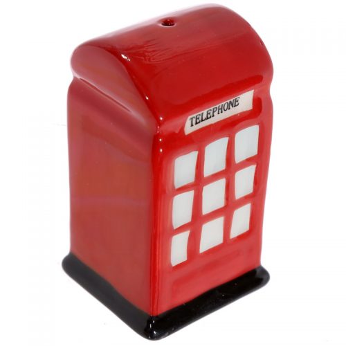 Peper en zoutstel Londen brievenbus en telefooncel rood