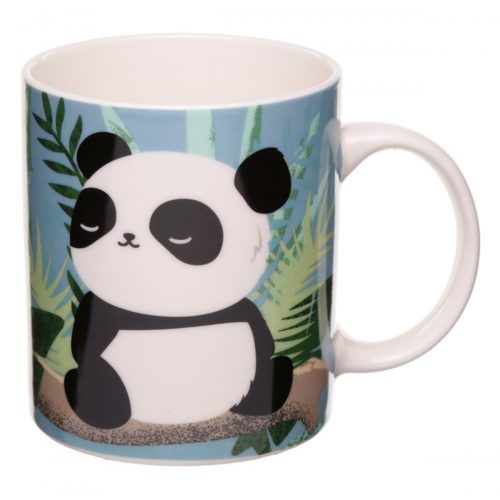 Mok panda van porselein in geschenk verpakking