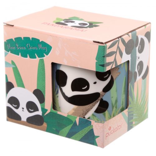 Mok panda van porselein in geschenk verpakking