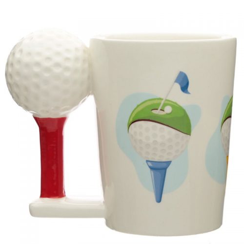 3D mok sport golf met golfbal